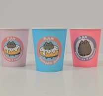 Парти чашка 220 мл., Коте Пушийн Pusheen, 6бр. пакет