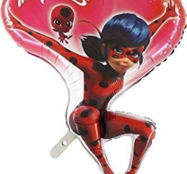 Фолиев балон Калинката и Черния Котарак, 96 см /Gx/