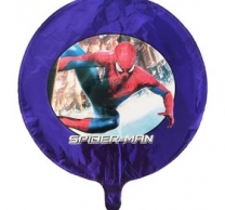 Фолиев балон Спайдърмен, две лица, 45 см