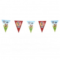 Банер флагчета за декорация Пес Патрул, 5,00 м дължина /Pf/