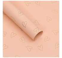 Опаковъчна хартия цвят розов,