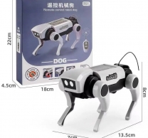 Механична играчка робот Куче/Котка с дистанционно, образователна играчка /Li/