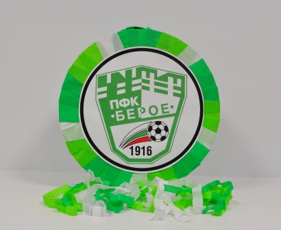 Пинята Берое, две лица 40х40 см