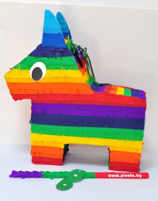 Традиционна Мексиканска пинята Магаре / Mexican Pinata