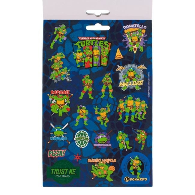 Стикери 200бр. Костенурките Нинджа /Mb/