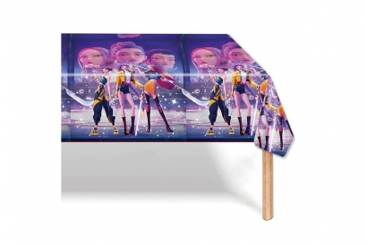 Парти покривка Кей Поп/K Pop Hunters, 108х180 см /Gx/