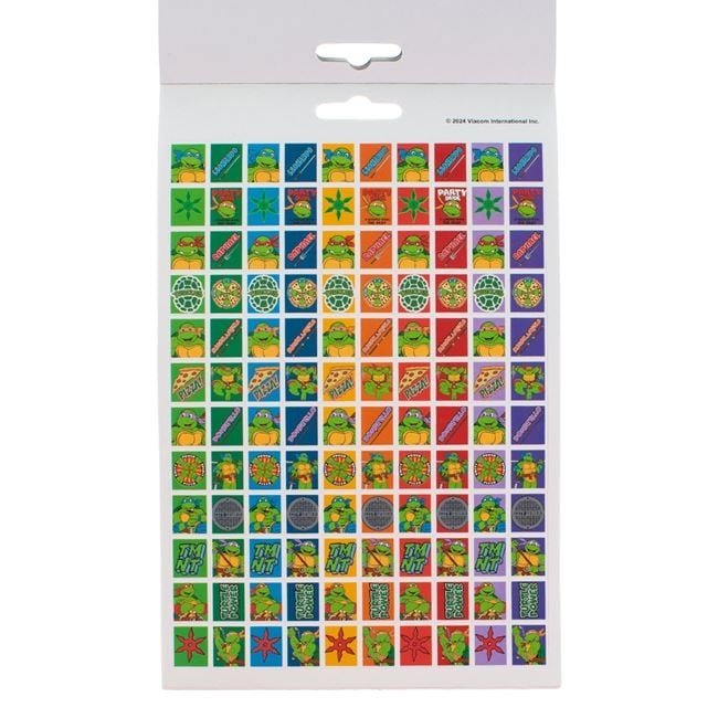 Стикери 200бр. Костенурките Нинджа /Mb/