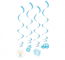 Висяща декорация за Бебе момче, 4бр., 60см /Gd/