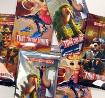 Пакет 8 холограмни колекционерски карти, Балерина Капучино, Tung Tung Sahur /Li/