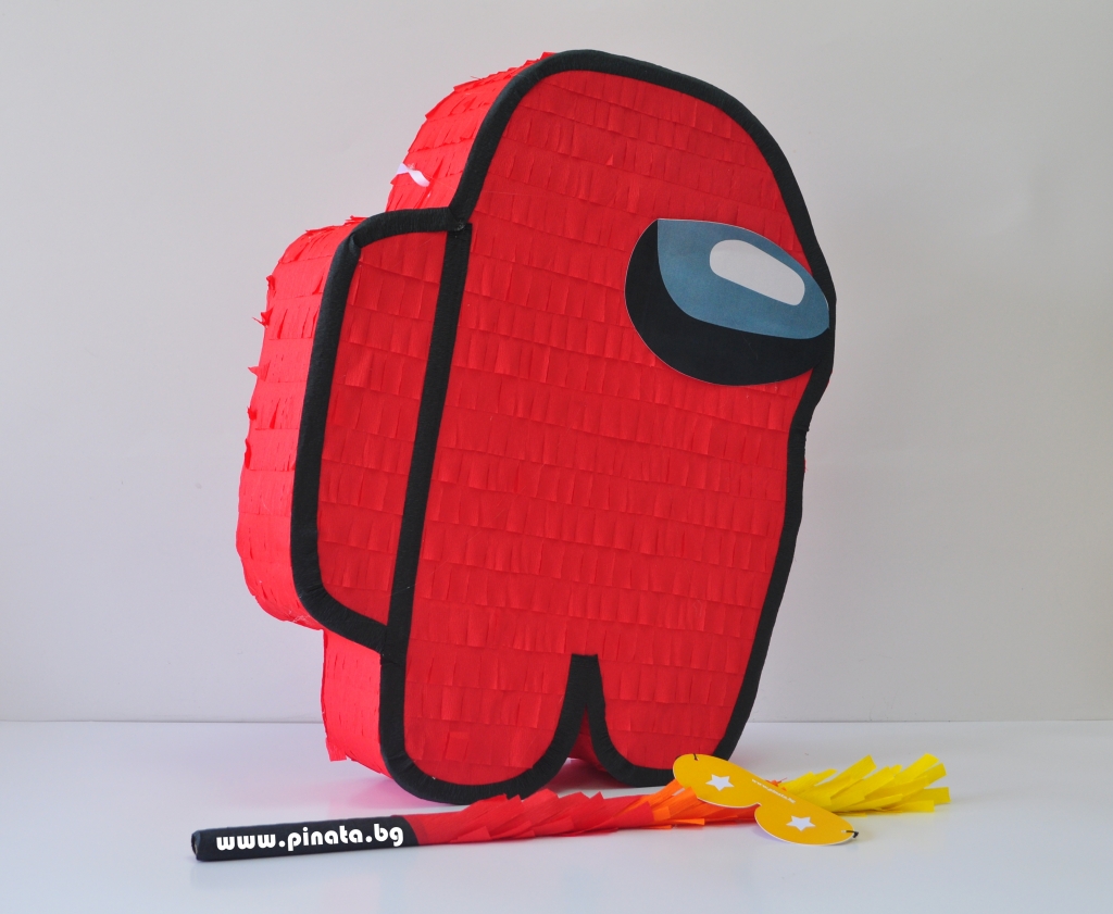 Пинята фигура Амонгъс / Among Us, височина 50 см