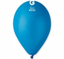Балон син пастел, диаметър 26 см, 10 бр. в пакет Gemar G90 #010 /Uk/