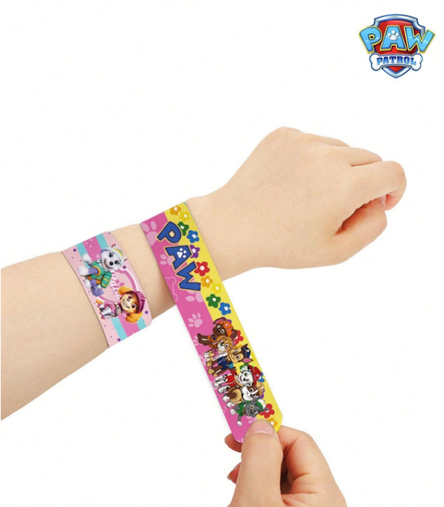 Детска гривна с щракване /Slap snap/ Пес Патрул /Ch/