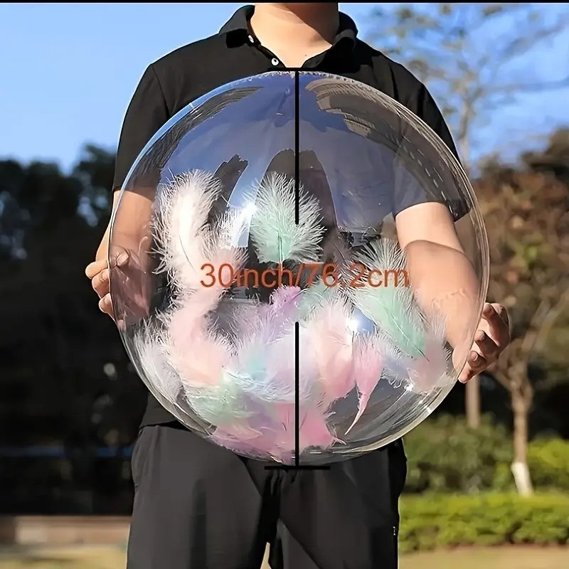Балон Сфера прозрачен Бабъл / Bubble, диаметър 76 см /GX/
