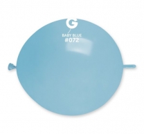 Линк балони цвят бебешко син, 10бр. в пакет, 33см., Gemar GL13 #072 /Uk/