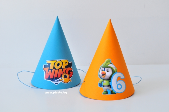 Персонализирана парти шапка Топ Кадети, 3 бр. пакет