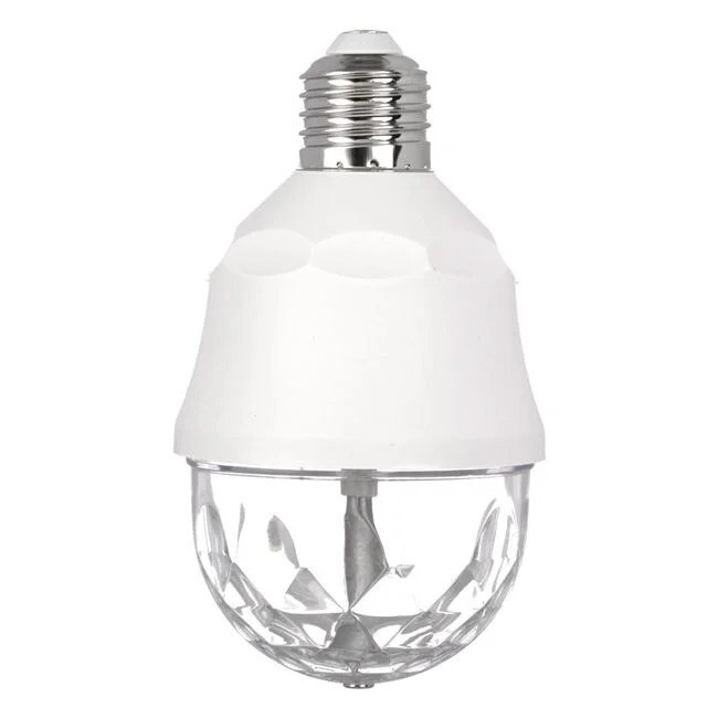 Лампа LED за парти, въртяща се, 3 цвята RGB /Mb/
