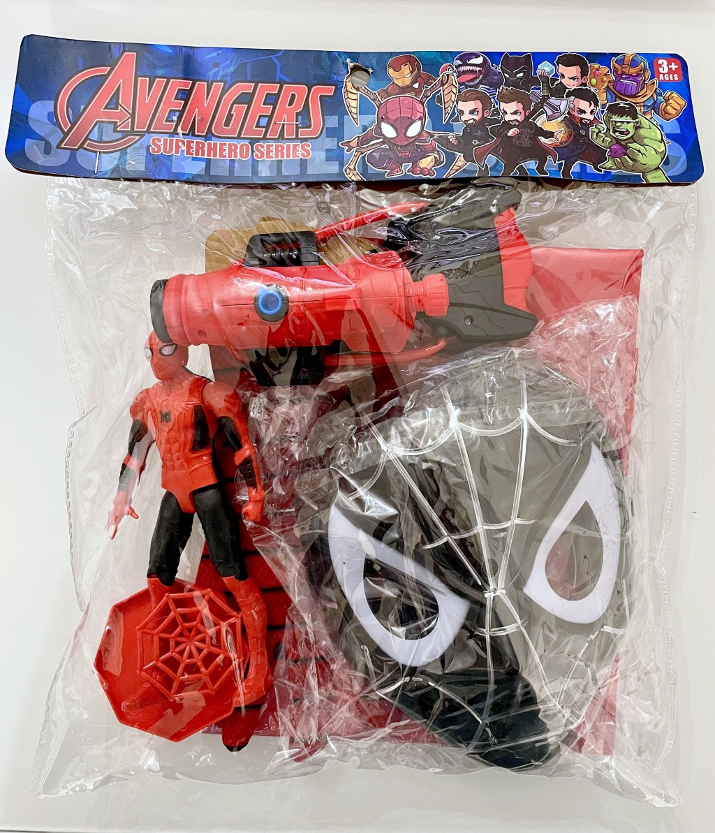 Комплект Супергерои с наметало, маска, ръкавица и др. /Li/