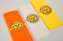 Парти салфетки Лава Беър, 33х33 см, 6 бр. пакет