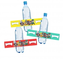 Персонализиран парти етикет за бутилка с вода Бандата на Рабъл, 5бр. в пакет