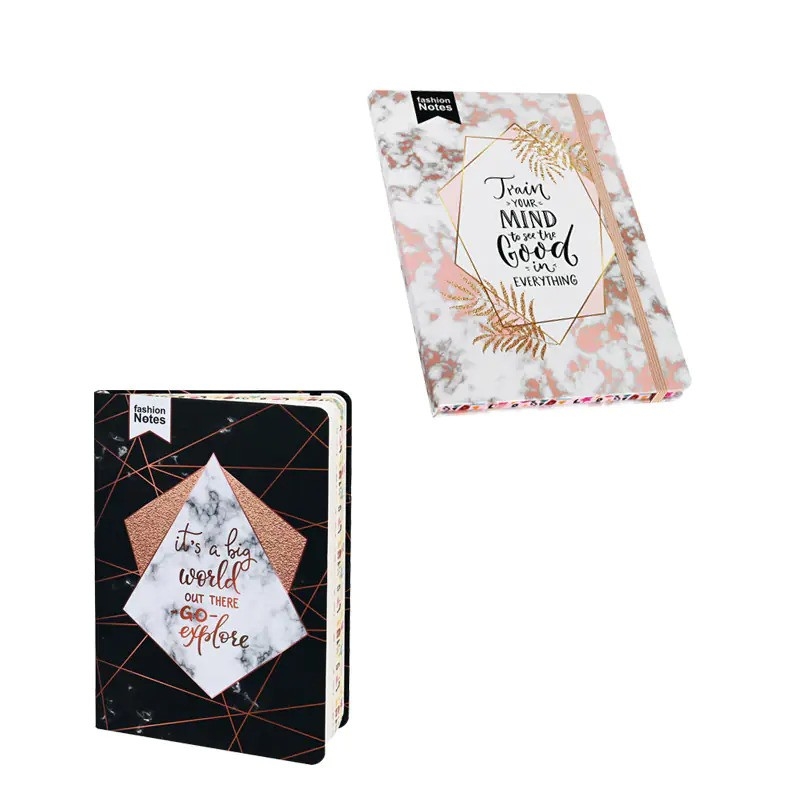 Бележник с два разделителя /твърди корици/, 14х9см. /Km/