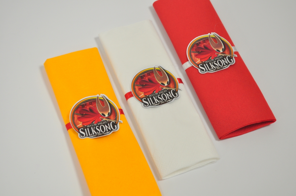 Парти салфетки Силксонг / Silksong, 33х33 см, 6 бр. пакет