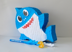 Пинята фигура Бейби Шарк Baby Shark, височина 55 см