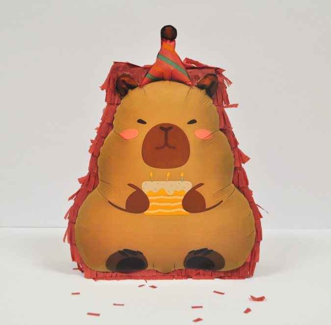 Пинята Капибара/Capybara, 40х35 см