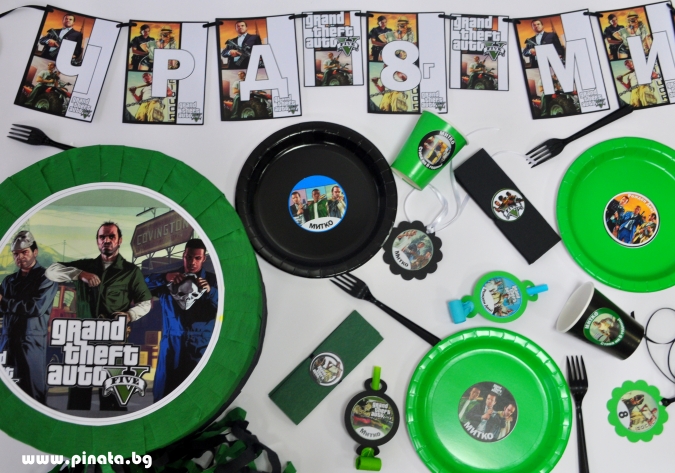 Промо пакет за 10 празнуващи GTA 5