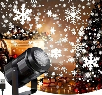 Лед прожектор Снежинки, Коледа /Tm/