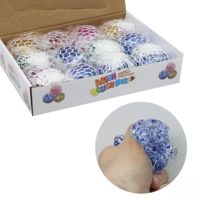 Скуиши топка /антистрес/ желе в мрежичка /Li/