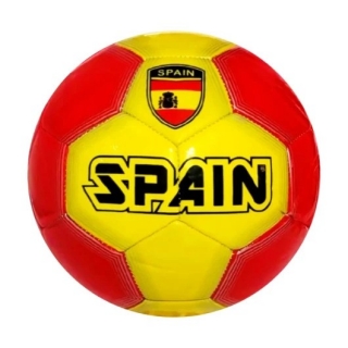 Футболна кожена топка с надпис Spain /Li/