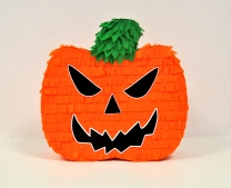 Пинята Тиква Хелоуин, Halloween, две лица 40х40 см