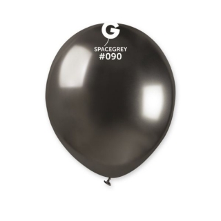 Балон хром сив, Gemar AB50 #090, диаметър 13 см, 10 бр в пакет /Uk/