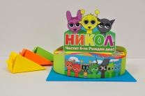 Хартиена торта с декорация и персонализация Спрънки / Sprunki