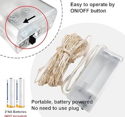 LED лента за декорация на бабъл балон и други, 2.00 м /Pe/