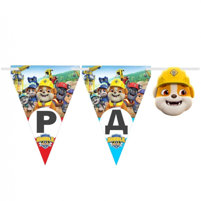 Персонализиран банер Бандата на Рабъл, с включени 2бр. фигури бонус