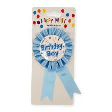 Значка розетка Birthday Boy /Pe/