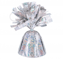 Тежест за балони - цвят сребро холограмна /Pp/