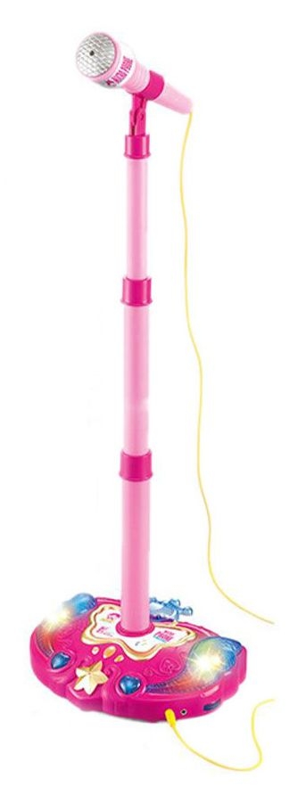 Детски микрофон със стойка - My Music World, розов /Li/