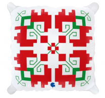 Фолиев балон Българска шевица, 45 см, /Gx/