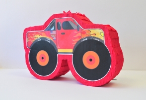 Пинята Джип, Хот Уилс, Monster Truck, две лица 46х30 см