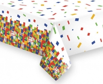 Покривка за еднократна употреба,  Строителни блокчета, Лего 120х180 см, Building Blocks