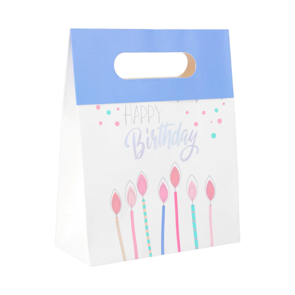 Луксозни подаръчни торбички Happy Birthday 23х18см /Pp/
