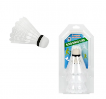 Комплект 3 бр. бели перца за бадминтон/федербал/ /Km/