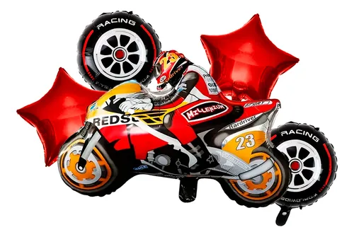 Комплект 5 бр. фолиеви балони Мотор, моторист /Pe/