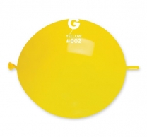 Линк балони цвят жълт, 10бр. в пакет, 33см., Gemar GL13 #002 /Uk/
