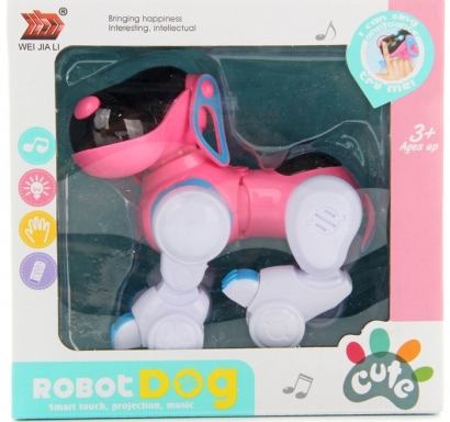Куче робот със сензор, интерактивна играчка /Li/