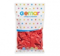 Балон цвят Корал, Coral диаметър 30 см, 100 бр. в пакет, Gemar G110 #078 /Uk/