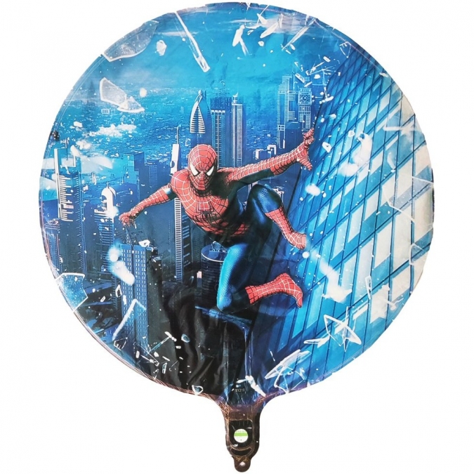 Фолиев балон Спайдърмен, две лица, 45 см