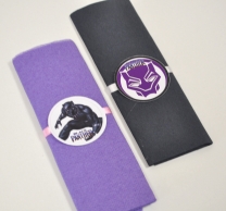 Парти салфетки Черната пантера, 33х33 см, 6 бр. пакет